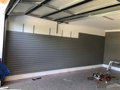 sheet metal garage walls|decorative garage wall panels.